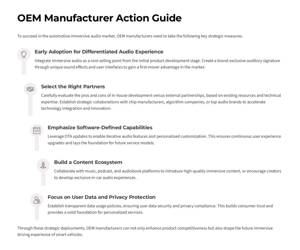 OEM Manufacturer Action Guide