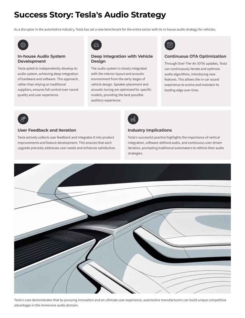 Success Story: Tesla's Audio Strategy