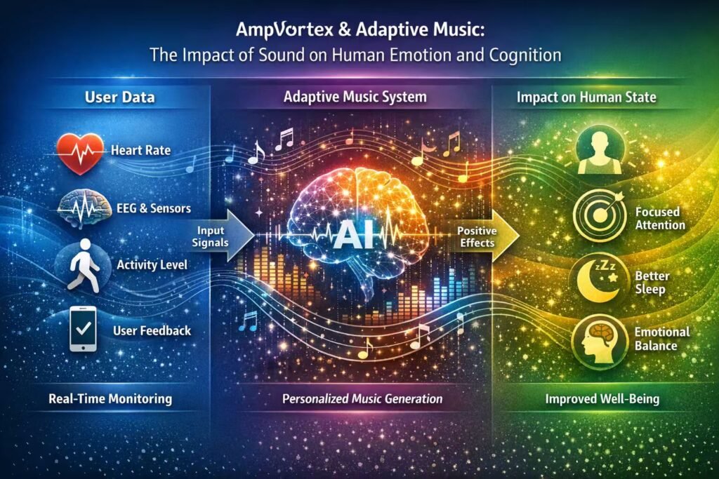 AmpVortex & Adaptive Music: Making Sound Work for Human Emotion and Cognition