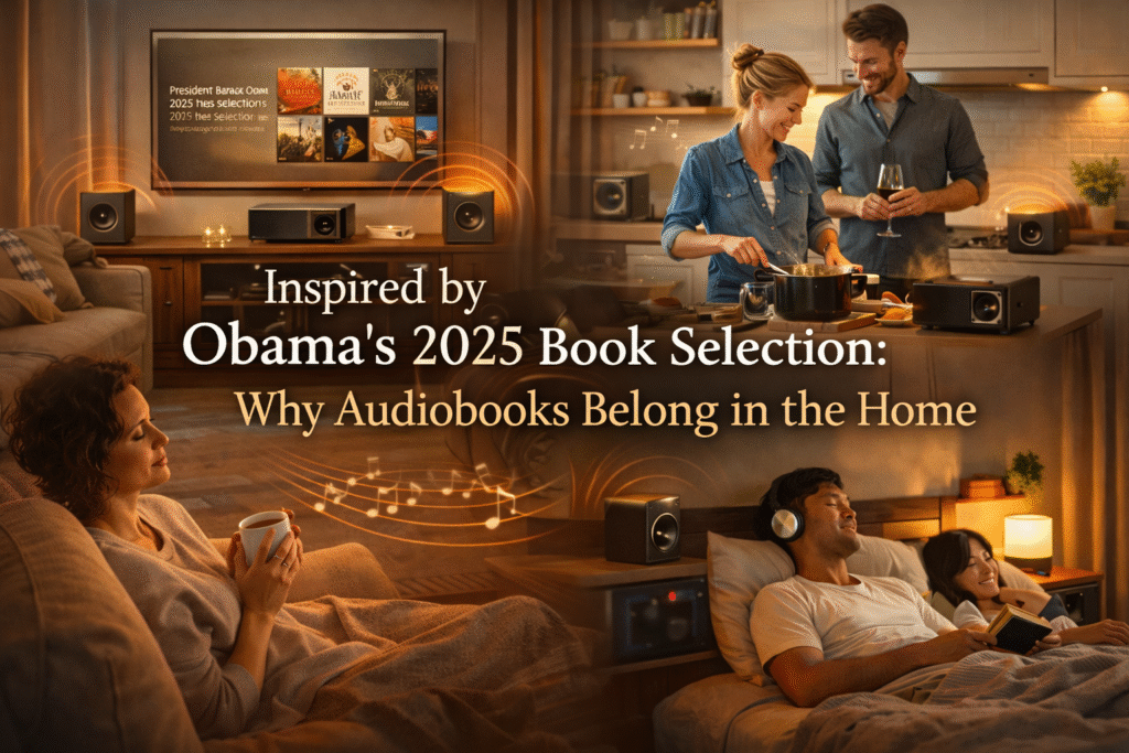Obama’s 2025 Book Selection: Why Audiobooks Belong in the Home