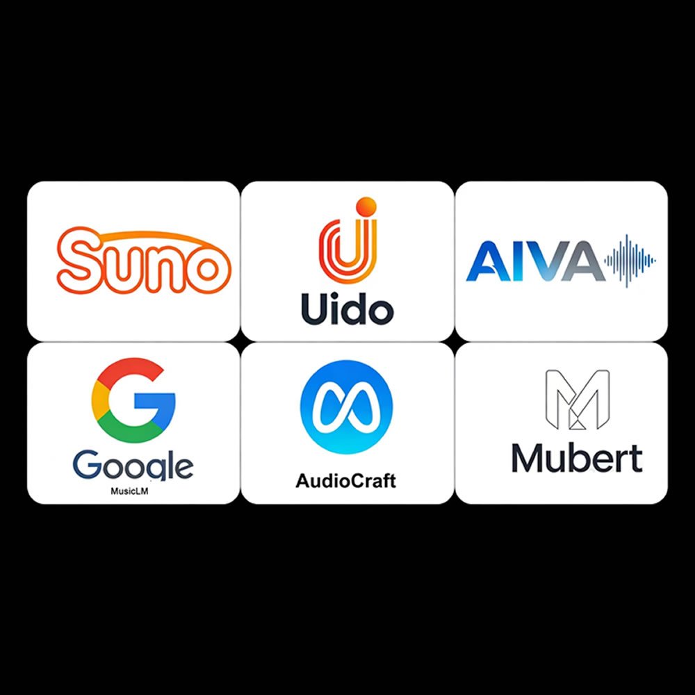 AI-generated infinite music streams delivered across a smart home using multi-room streaming amplifiers