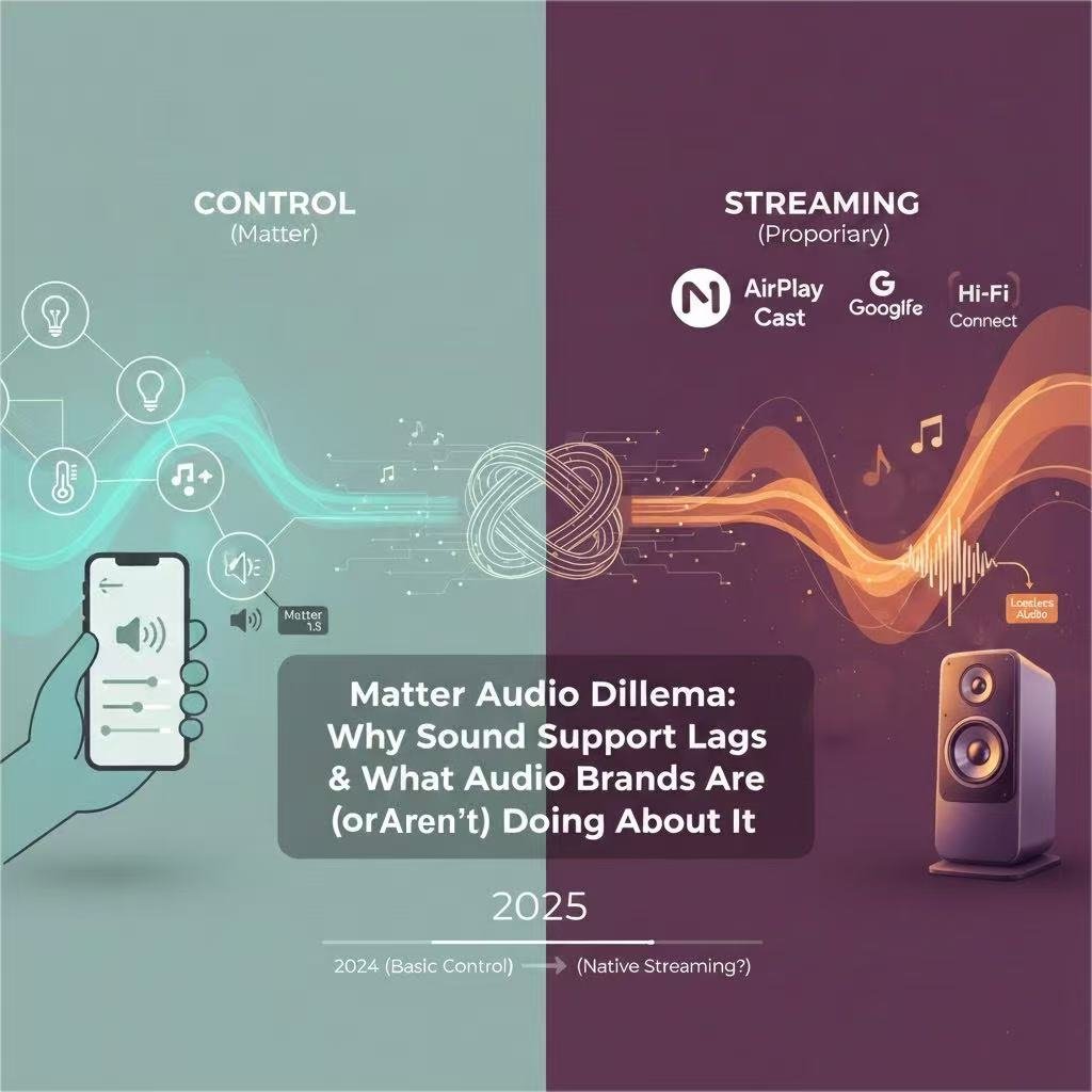 Matter Audio Limitations and Audio Brands’ Participation in 2025