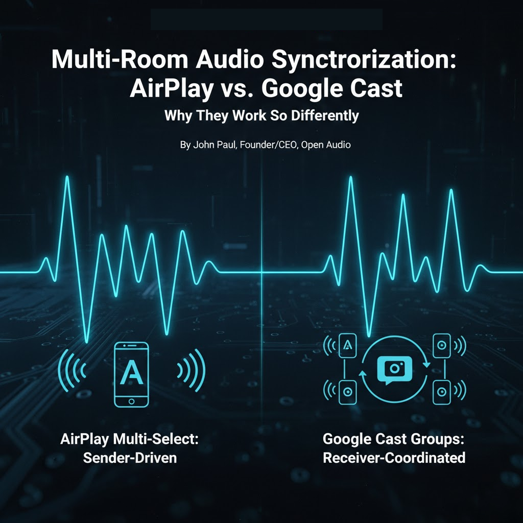 Multi-Room Audio Synchronization: AirPlay Multi-Select vs Google Cast Groups Explained