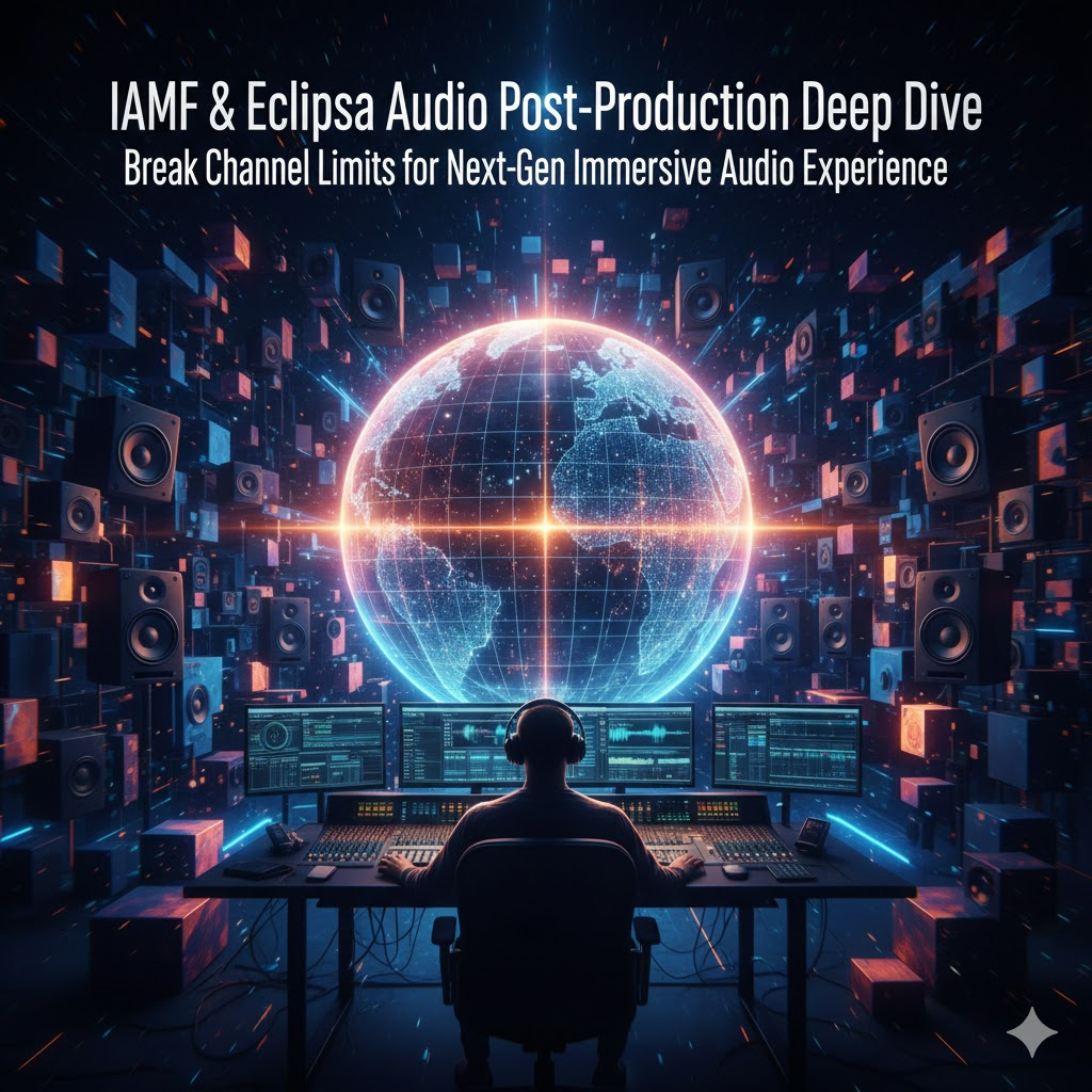 IAMF & Eclipsa Audio Post-Production Deep Dive: Break Channel Limits for Next-Gen Immersive Audio Experience