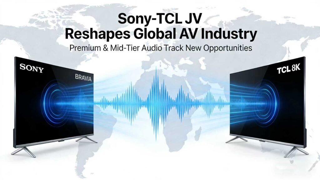 Sony-TCL JV Reshapes Industry Landscape, AmpVortex Leads Premium AV Ecosystem with Multi-Zone Stream Amplifiers