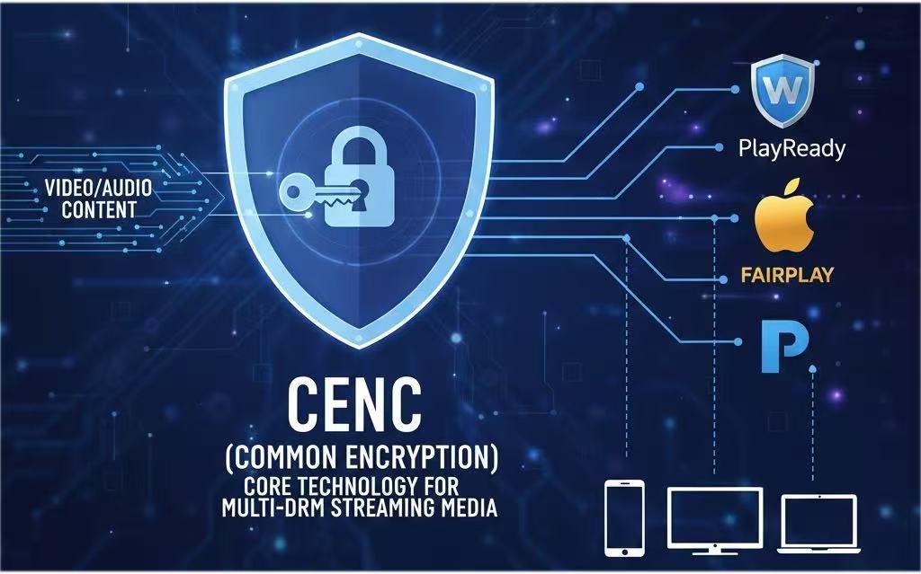 What Is CENC (Common Encryption)? The Core Technology Behind Multi-DRM Streaming Media