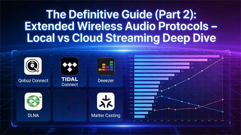 The Definitive Guide (Part 2): Extended Wireless Audio Protocols - Local vs Cloud Streaming Deep Dive (Qobuz Connect, TIDAL Connect, Deezer, DLNA, Matter Casting)