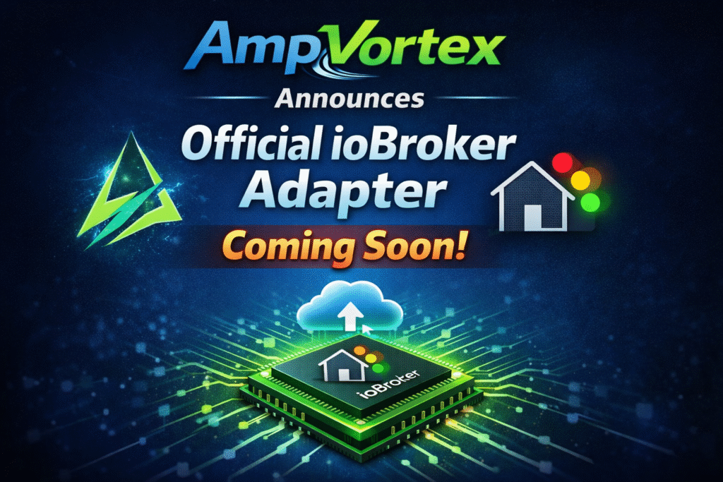 AmpVortex Announces Official ioBroker Adapter Coming Soon