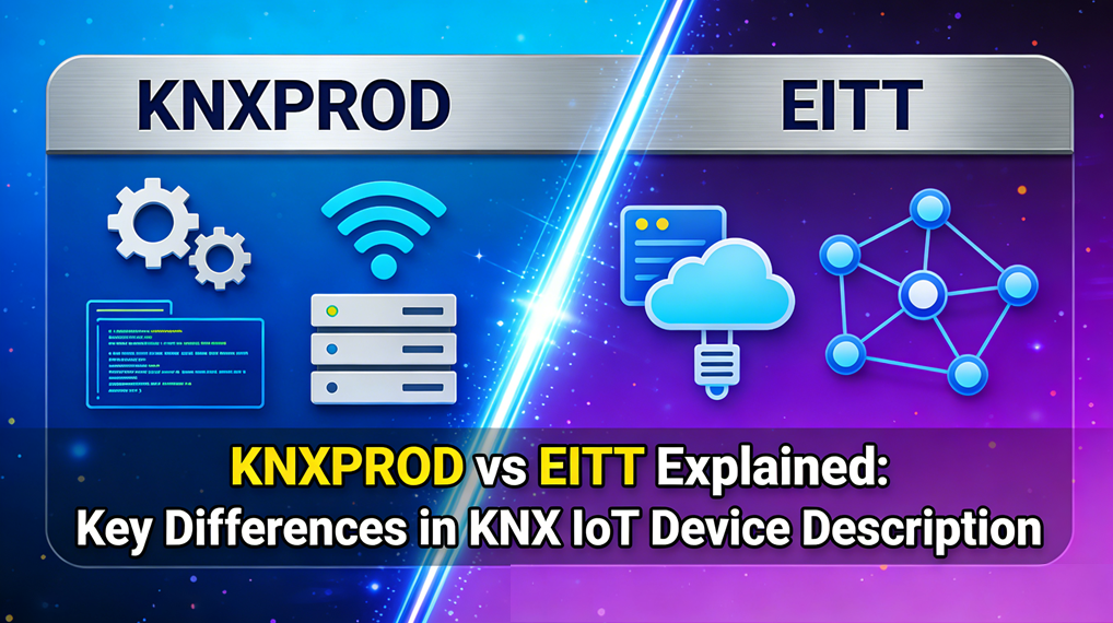 KNXPROD vs EITT Explained: Key Differences in KNX IoT Device Description
