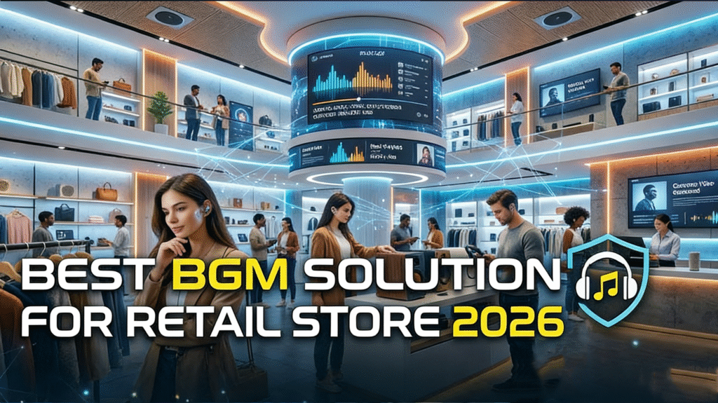 BEST BGM Solution for Retail Store 2026