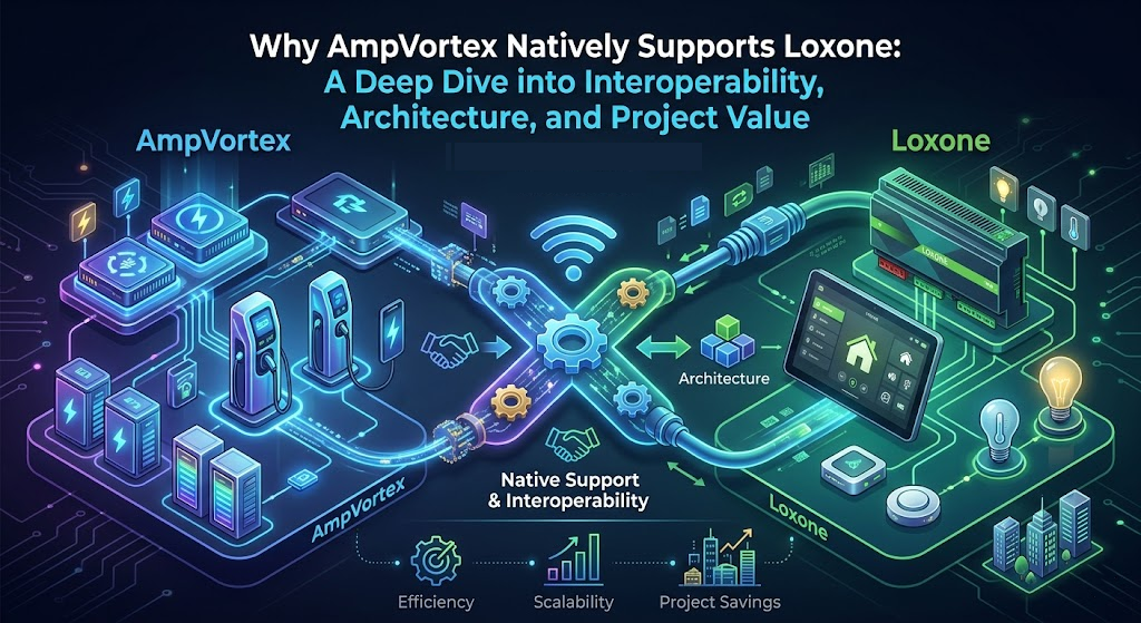 Why AmpVortex Natively Supports Loxone: A Deep Dive into Interoperability, Architecture, and Project Value