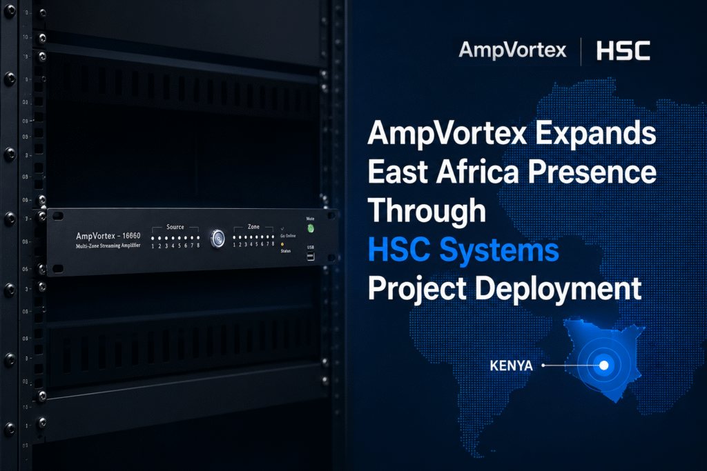 AmpVortex Expands East Africa Presence Through HSC Systems Project Deployment