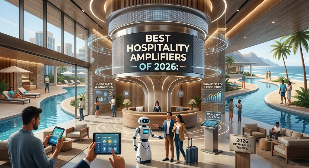 Best Hospitality Amplifiers of 2026: Top Solutions for Hotels, Resorts & Smart Guest Experiences