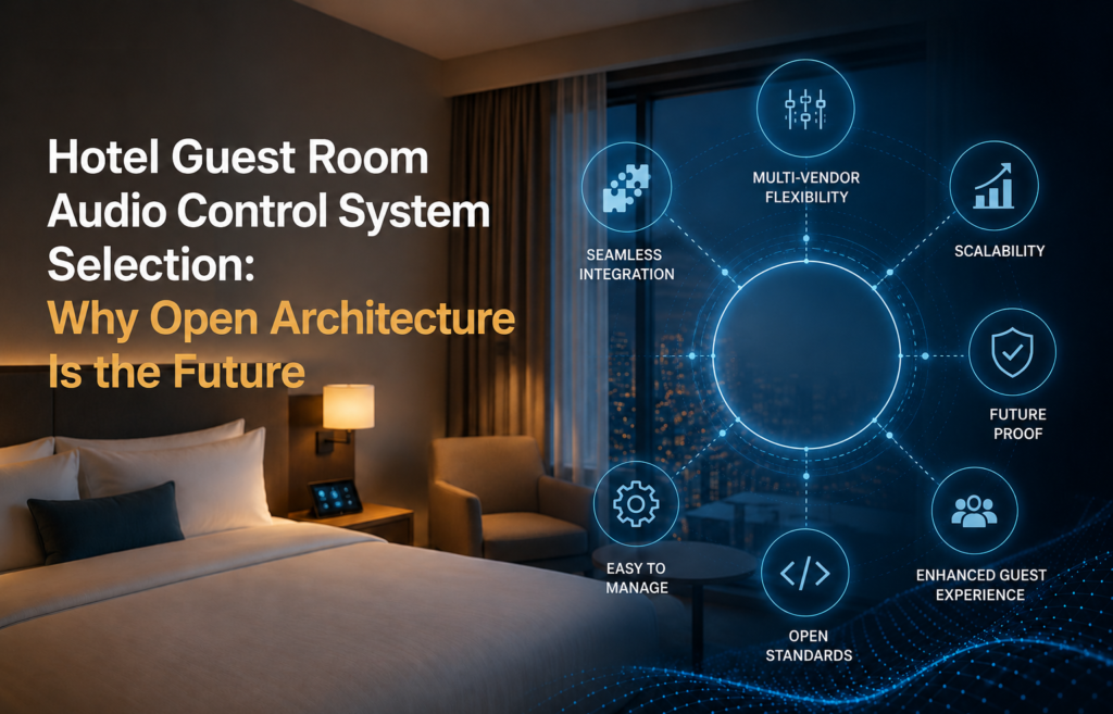 Hotel Guest Room Audio Control System Selection: Why Open Architecture Is the Future