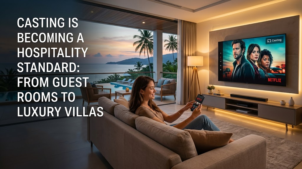 Casting Is Becoming a Hospitality Standard: From Guest Rooms to Luxury Villas