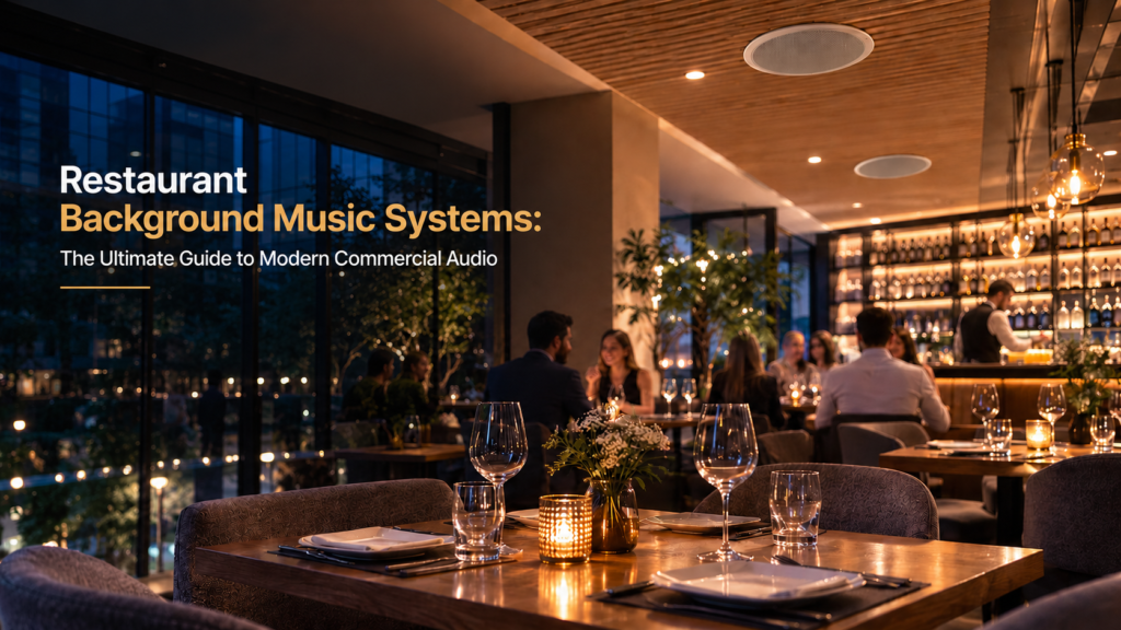 Restaurant Background Music Systems: The Ultimate Guide to Modern Commercial Audi