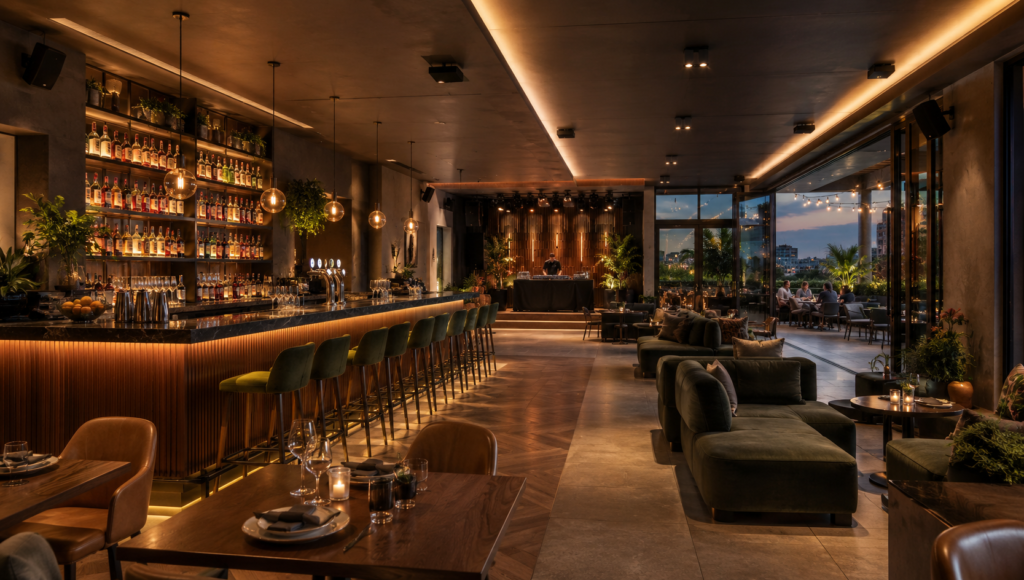 Bar & Pub Audio Systems: Designing Flexible Multi-Zone Entertainment Spaces