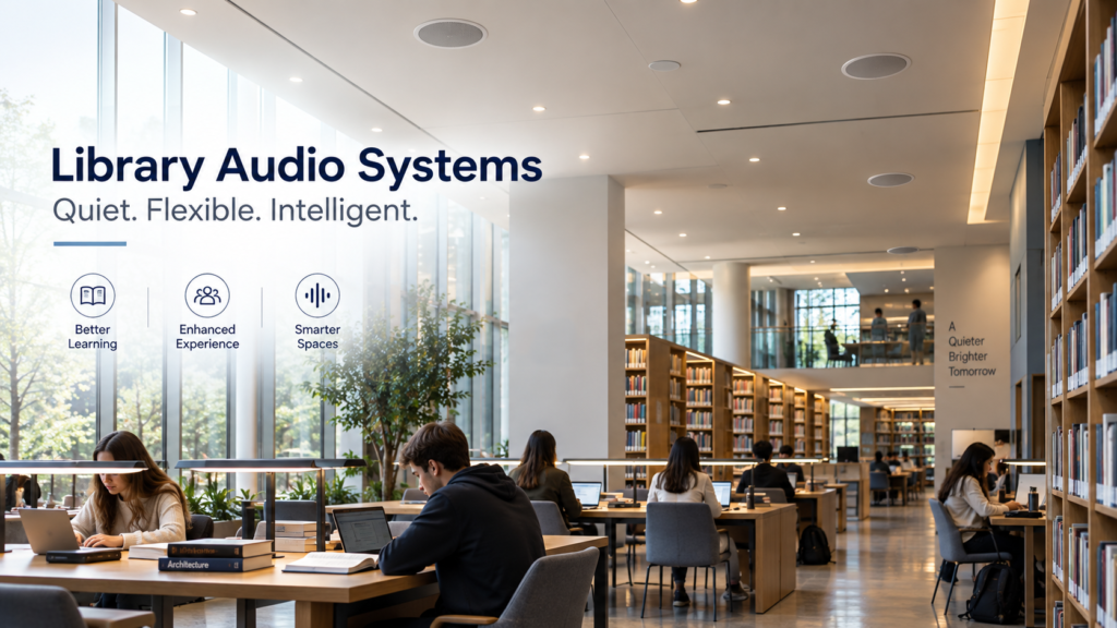 Library & Study Space Audio Systems: Quiet, Comfortable and Intelligent Sound Design