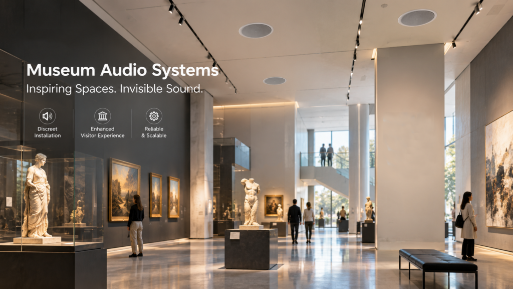 Museum & Cultural Venue Audio Systems: Preserving Atmosphere Through Intelligent Audio