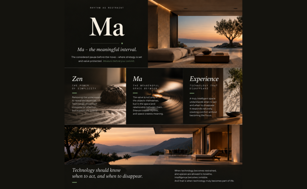 Zen and Ma: The Art of Invisible Technology in Intelligent Spaces
