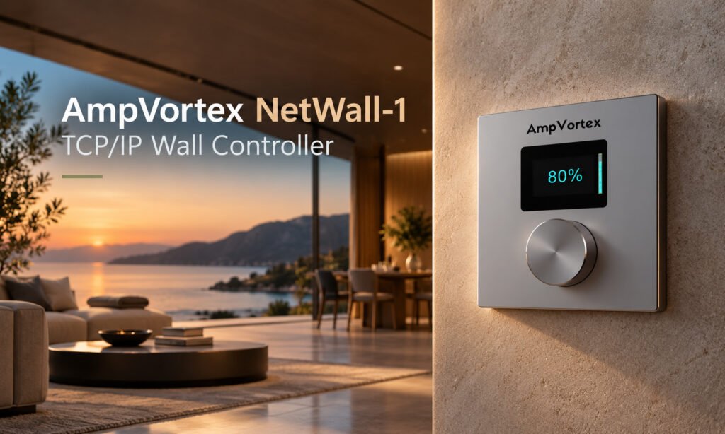 AmpVortex NetWall-1 TCP/IP Wall Controller
